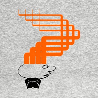 sci-fi hair (orange variant) T-Shirt